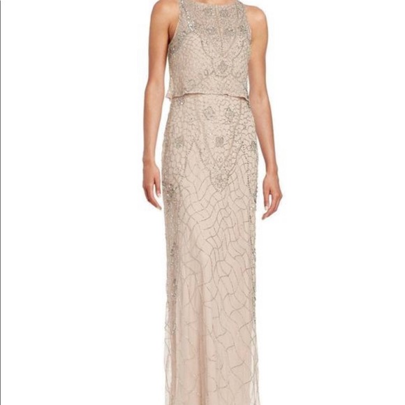 Aiden Mattox beaded formal dress - Picture 1 of 8